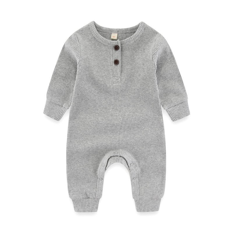 Baby Boys Onesies Pajamas Cotton infant Romper Footless Jumpsuit, 0-3