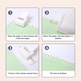 SENECESLI Craft Corner Punch, Paper Punch Tool (#3), Metal, Cute Style