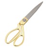 10.5in Scissors Sewing Shears Stainless Steel Wool Wire Ergonomic Snippers