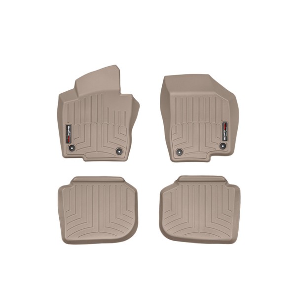 WeatherTech First and Second Row FloorLiner (Tan)