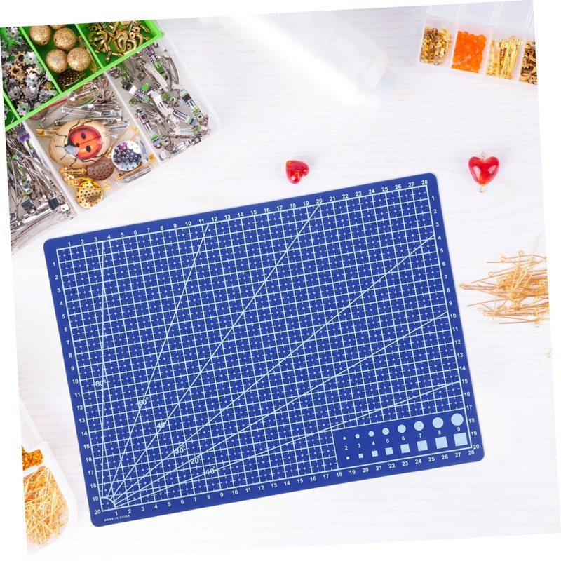 DOITOOL Double Sided Self Healing Cutting Mat for Sewing Ruler