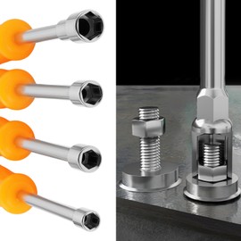 Create idea 4Pcs Socket Wrench Screwdriver Hex Nut Driver Tool for Drives Hexagonal Fasteners 107x90mm 6-10mm