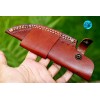 Buck Knives GENUINE LEATHER SHEATH CUSTOM HANDCRAFT FOR FIXED BLADE
