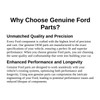 Ford Genuine Ford Tailgate Torx Box Roller Bolt Set (x4)
