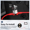 Joinfworld 12V Battery Disconnect Switch with Side Post Mounting Bracket,