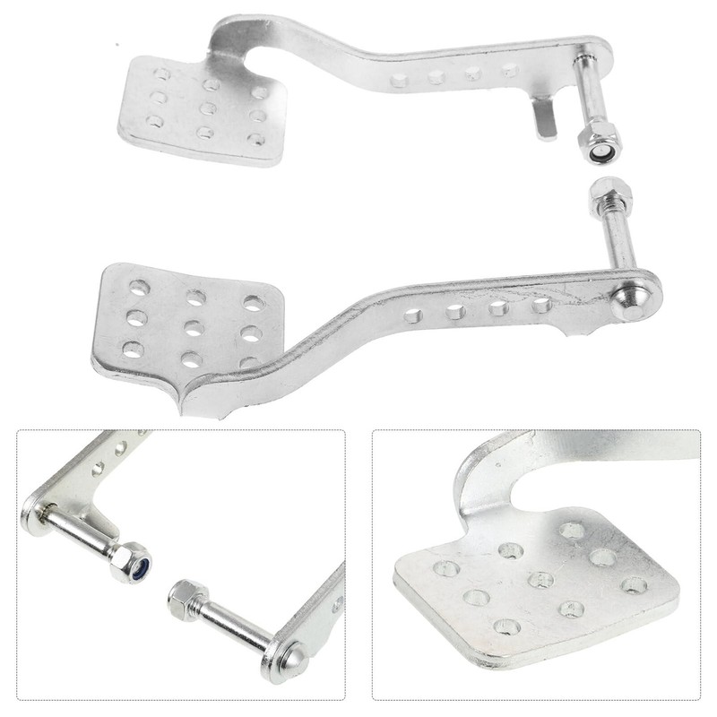Gatuida 1pair Brake Pedal Replacement Kit for Throttle Pedal Brake