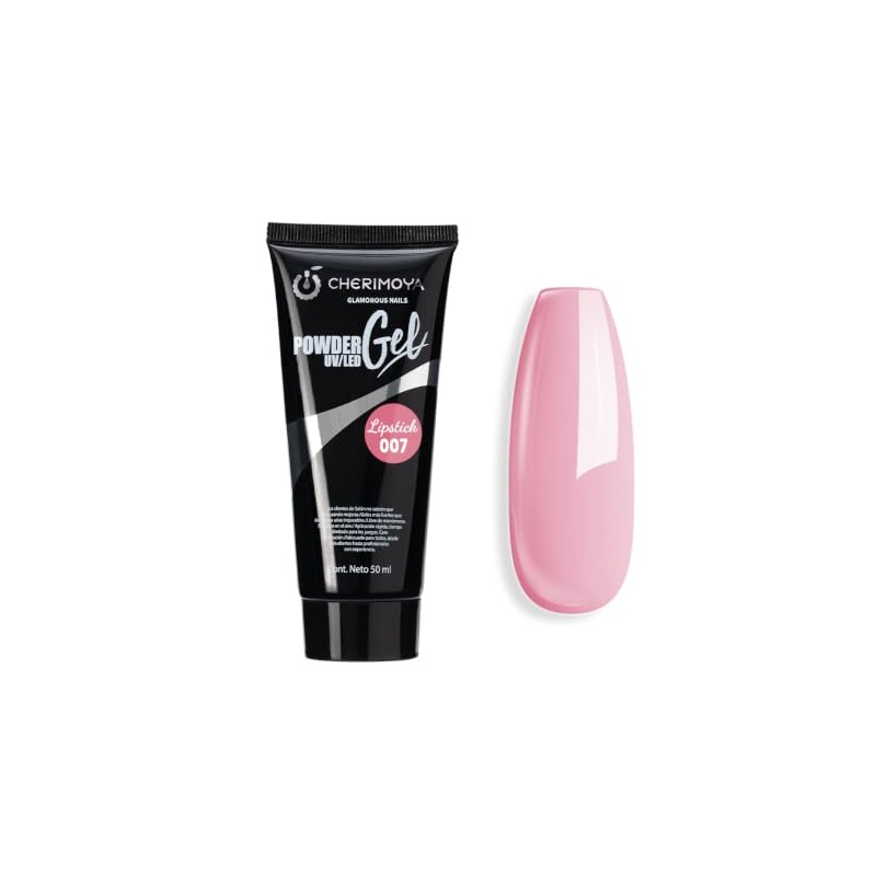 CHERIMOYA Poly Gel Constructor de Uñas 50ml,Fortalecedor para Extensión (007