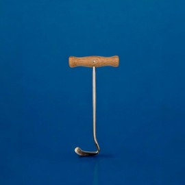 William Hunter Wooden Handle Boot Pulls - Boot Hooks with Wooden Handle & Steel Hooks - Boot Puller with Durable, Easy Grip Design