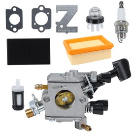 POSFLAG BR430 Carburetor with 4223 141 0300 Air Filter for Stihl BR350 BR430 SR430 SR450 Backpack Blowers Replaces C1Q-S210 C1Q-S210B C1Q-S209C
