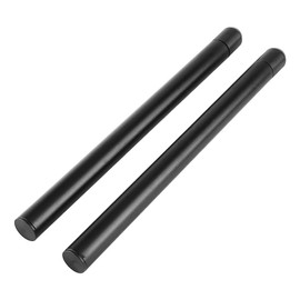 Keenso 7/8'' Motorcycle Handlebars - Universal CNC Machined Aluminum Clip-on Replacement - Black