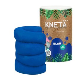 KNETÄ XXL Paper Tin (1,000 g) - Vegan Play Clay for Children from 1 Year I Made in Germany (Blue)