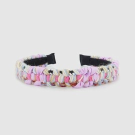 Lara 라라 트위드 헤어밴드 P-핑크(LALAH414) Lala Tweed Hairband P-Pink (LALAH414)