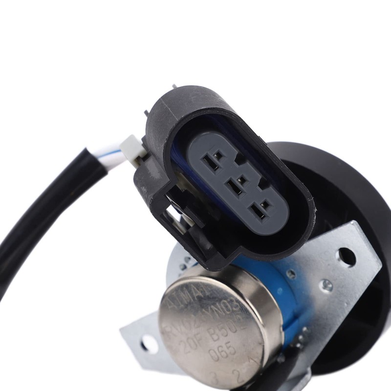 Eujgoov Excavator Throttle Motor Knob Switch, 15 Gear, Black, Manual,