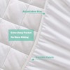 Waterproof Quilted Microfibre Mattress Protector Non Allergenic Fully Fitted (Single)