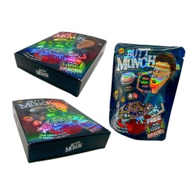 10 Bags and 10 Boxes, 1 Special Cartoon Pattern, Resealable Candy Bags, Gummies Bags, 5 x 4 Inch Storage Baggies, Treat Bags, Cookie Bag (pink)