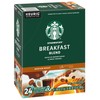 Starbucks Breakfast Blend Coffee K-Cups, 72 Count