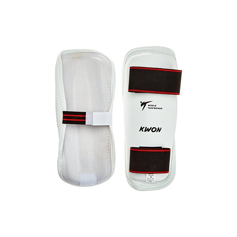 KWON Evolution Shin Pad Wtf White white Size:M