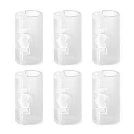 JinliangGuo 6Pcs Elastic Bedroom Sheet Clips Colorful Fixing Bed Sheets Bed Duvet Clips Fixing Durable Useful Clamps Sheet Fastener Clips for Bedding Slings (Clear Color)