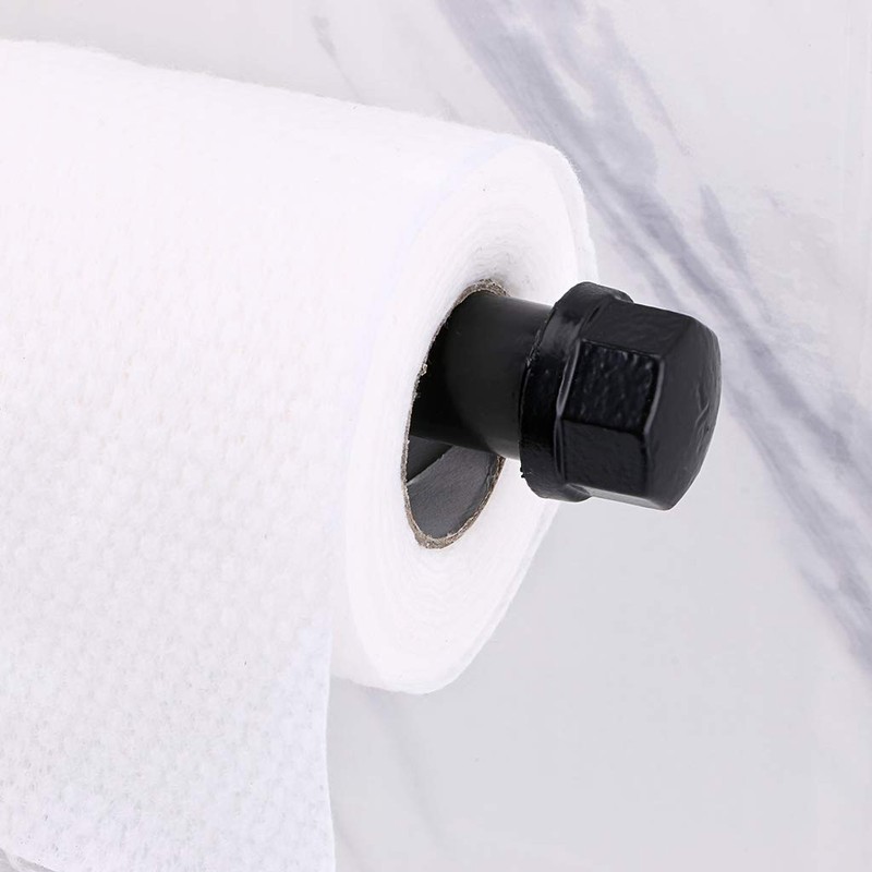 Sumnacon 13 Inch Industrial Pipe Paper Towel Holder - Wall