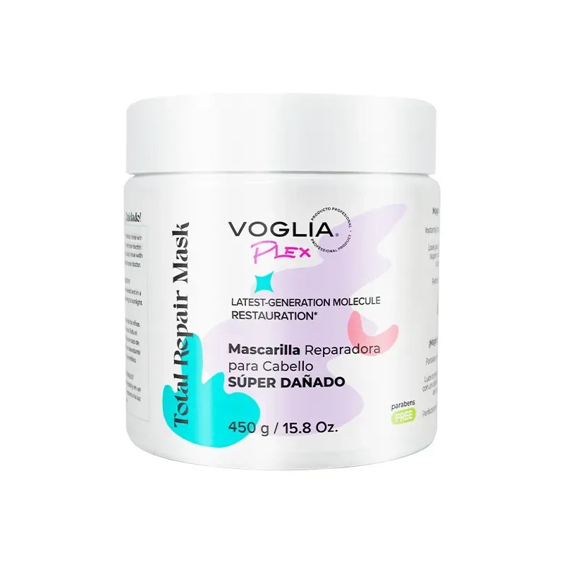 Pack Voglia Shampoo Matizador Plata + Tratamiento Reparador