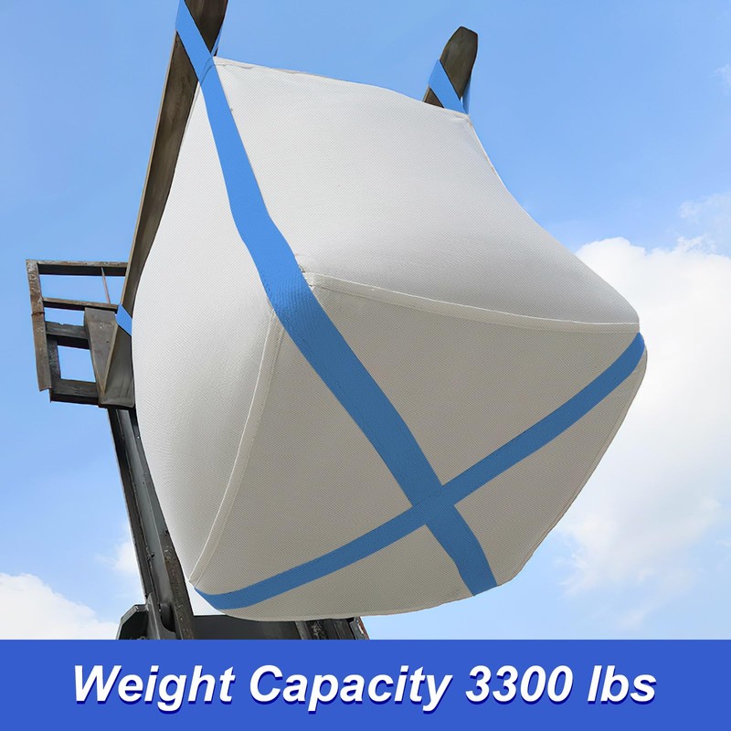 FIBC Bulk Bag, 1.5 Ton Bag, 35"L x 35"W x