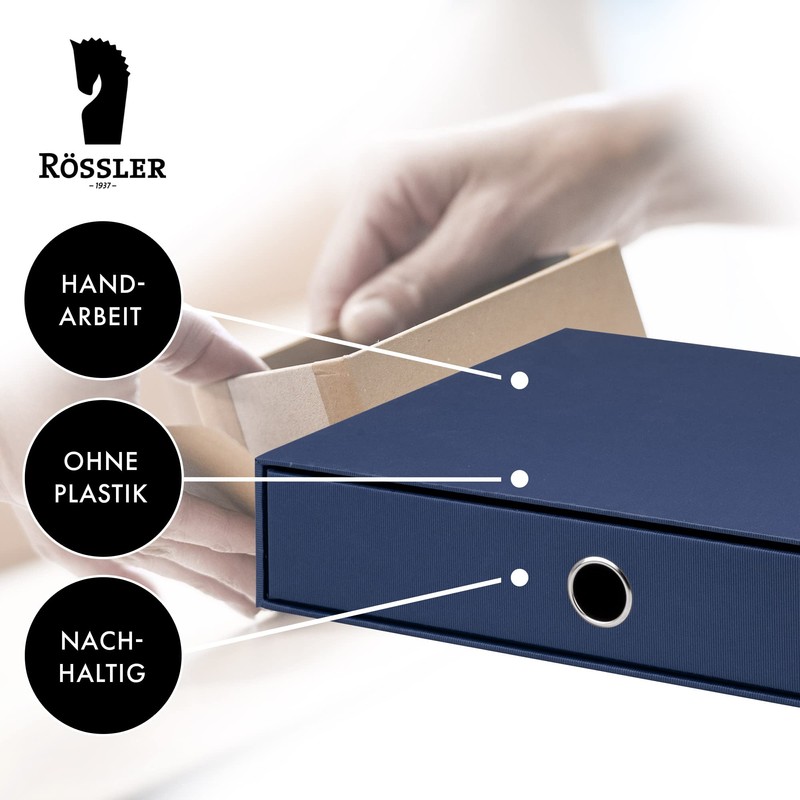 Rössler Soho 1 Drawer Filing Storage Box for A4 -