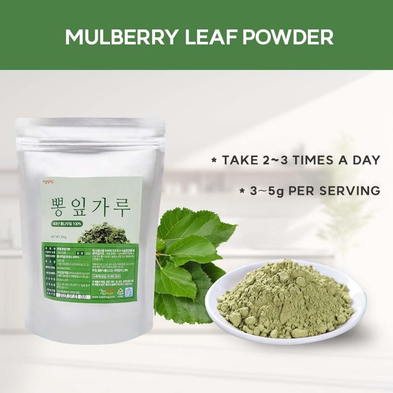 K-Herb Korean Mulberry Leaf Powder – 100% Pure Dried Mulberry