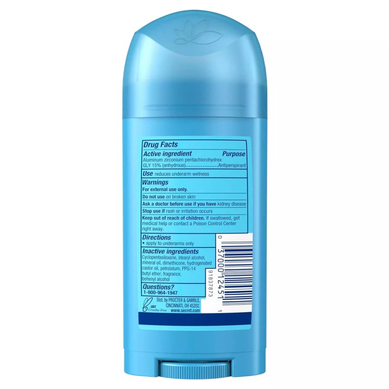 Secret Original Fresh Powder Body Deodorant for Women 2.7 oz