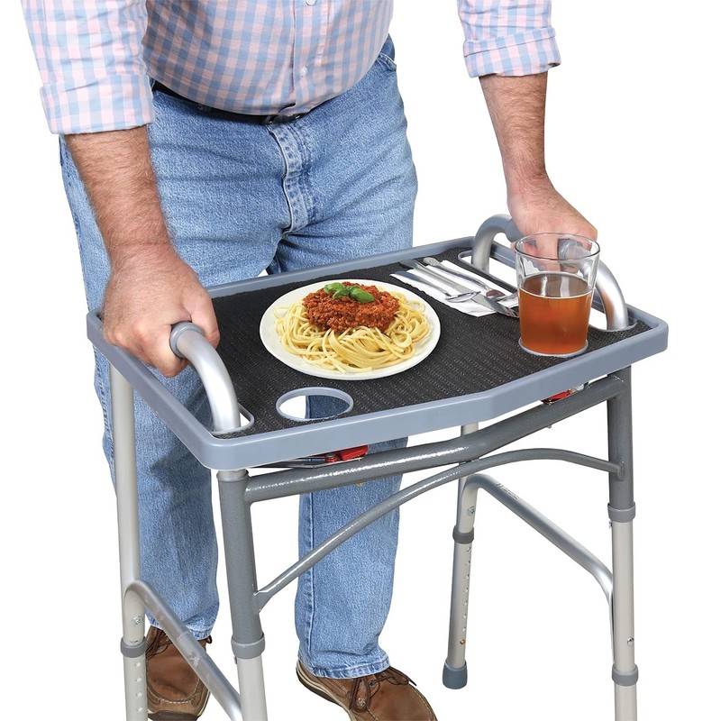 Support Plus Walker Tray Table - Mobility Table Tray for