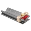 Woodworking Drill Locator Aluminium Alloy Height Measuring Positioner with Magnetic