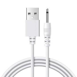 Charging Replacement USB Cable | DC Charger Cord for Facial Cleanser,Smart Toys. 31.4 Inch Long-Charger Cable(18 mm/7.1'') (18MM)