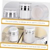 Beavorty 2Pcs Reusable Moisturizer Pump Dispenser Bottles Compact Cream Containers