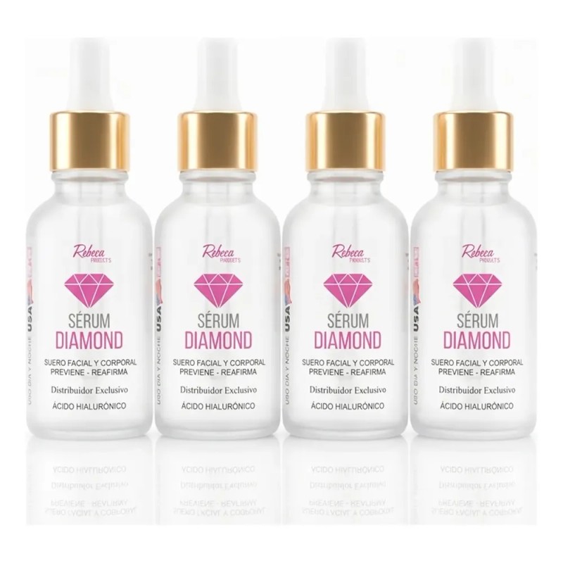 Colágeno Hidrolizada Líquido (puro) Serum Diamond 30ml 4pzas