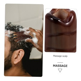 minkissy 2pcs Hair Scalp Massager Shampoo Brush Massage Brush for Hair Growth Clean Scalp Dandruff Removal