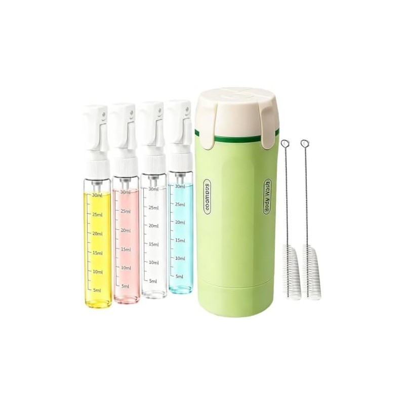 Dispensador de Viaje 4 en 1 para Gym, Campamento y