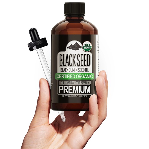 Sun Essential Oils – 4 oz Organic Black Seed Oil