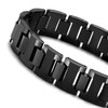 Urban Jewelry Stylish Black Solid Tungsten 8.3 Inches Link Bracelet