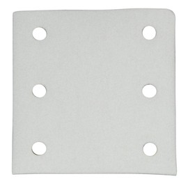 Makita A-52489 Magic Sanding Paper 180, 4.5 x 4.0 inches (114 x 102 mm), White, Square (10 Pack)