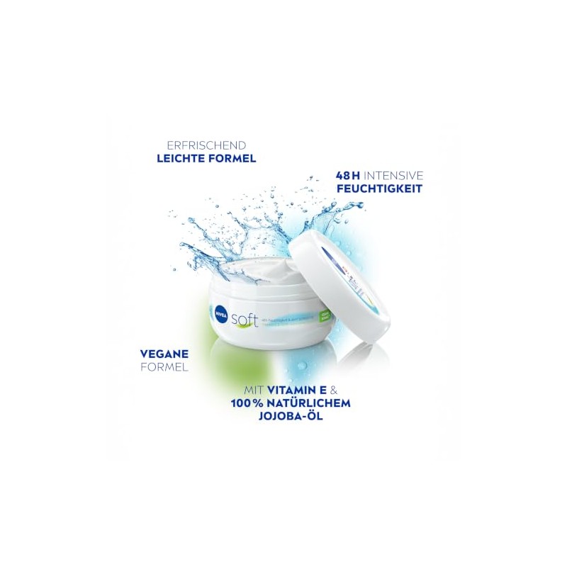 Nivea soft Creme 200mlErfrischende Feuchtigkeitscreme