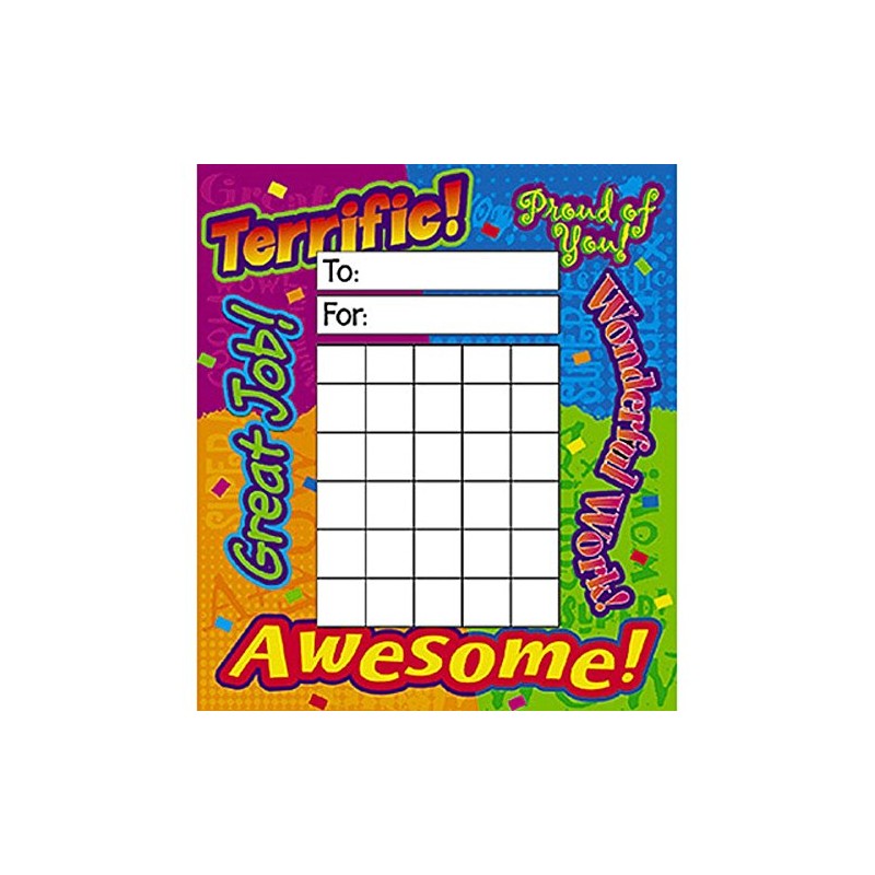 トレンド ごほうびシール シール台紙 36枚 Trend Incentive Pads Reward Words T-73003