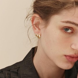 ZAULER 14K Gold Plated Hoop Earrings for Women - Dainty Small Diamond Cartilage Hoops, Lightweight Cubic Zirconia Dangle Stud Earrings, Trendy CZ Gold Hoops Jewelry Gift Set