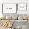 SIGNWIN Framed Canvas Print Wall Art Neutral Gradient Abstract Minimalist
