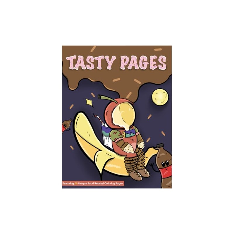 Tasty Pages Coloring Book