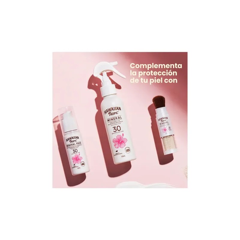 Protector Solar Facial Hawaiian Tropic Mineral 30FPS 50ml