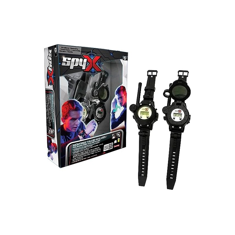Lansay Spy X - Set di 2 Orologi da Talkie