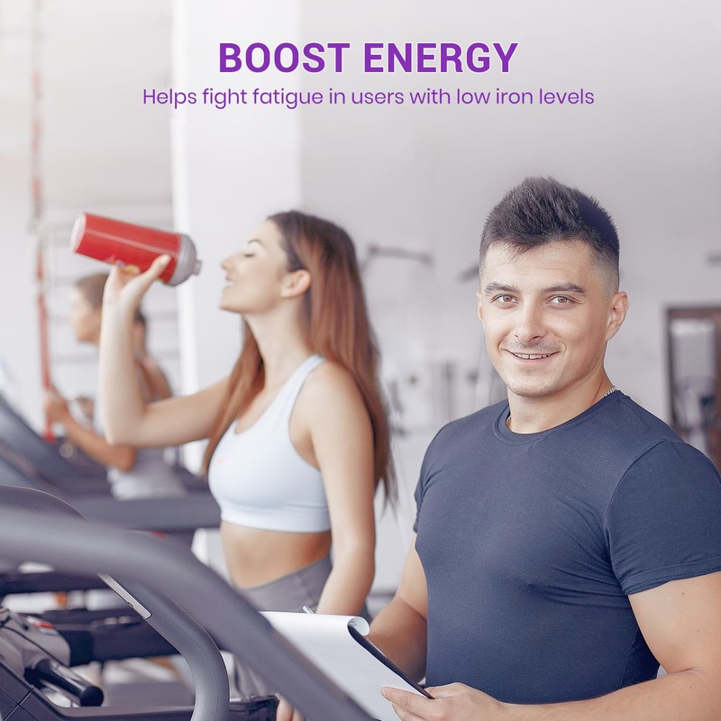 Heivy Ferrous Sulfate 325mg (Iron 65mg), High Potency Iron Supplement