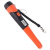 Orange Metal Detector with LCD Display Screen Treasure Searching Pinpointing