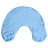TMVAP Lycra Pillowcase Side Sleeper Pillow, Only Suitable (Blue)