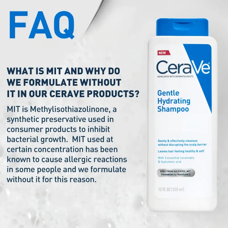 Cerave Gentle Hydrating Shampoo 355 Ml