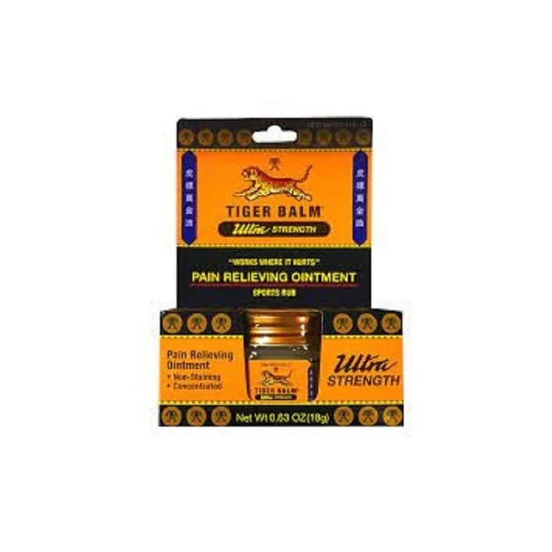 Pomada Tiger Balm Ultra Strength 18g Extra Fuerte - Imp
